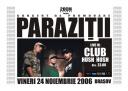 PARAZITII, concert live in club hUSh HUSH