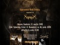 Experimental Black Evening, 21 martie in Club Suburban Brasov