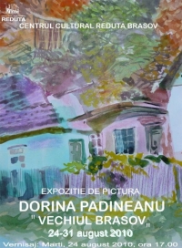 "Vechiul Brasov" expozitie de pictura a artistei Dorina Padineanu