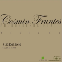 Expozitia de pictura  "Produsul Societatii" a artistului Cosmin Fruntes