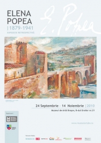 Expozitia retrospectiva Elena Popea la Muzeul de Arta Brasov