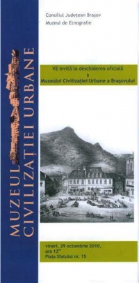 Deschiderea oficiala a Muzeului Civilizatiei Urbane a Brasovului