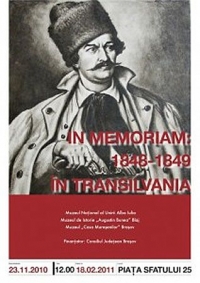 Expozitia "In memoriam. 1848-1849 in Transilvania" la Muzeul "Casa Muresenilor"