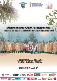 "Deschide usa crestine" Festival de Datini si Obiceiuri de Craciun si Anul Nou