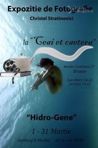 Expozitia de fotografie subacvatica "Hidro-Gene" in Ceai et caetera