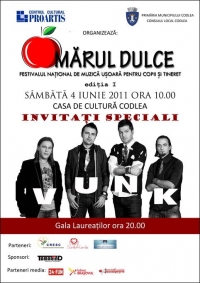 Festivalul de muzica usoara pentru copii si tineret "Marul dulce"