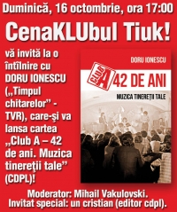 CenaKLUbul Tiuk! alaturi de Doru Ionescu in Rockstadt