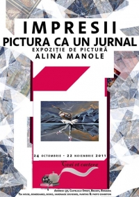 "Impresii - pictura ca un jurnal", expozitie in Ceai et caetera, semnata Alina Manole