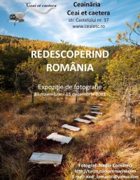 Redescoperind Romania cu artist Nadia Comanici - expozitie de fotografie in Ceai et caetera