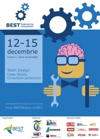 BEST Engineering Competition, 12 – 15 decembrie, in corpul C al Universitatii "Transilvania"