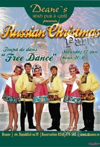 Russian Christmas Party in Deane`s Irish Pub