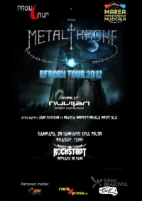 Reborn Tour 2012 cu Metal Throne in Rockstadt