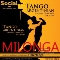 Milonga de Martisor - Seara la Argentinian in Social Pub