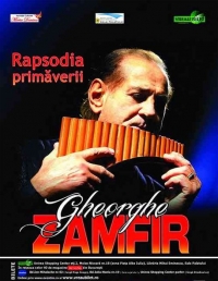 "Rapsodia primaverii" cu maestrul naiului Gheorghe Zamfir