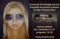 Expozitia de pictura a cursantilor Scolii de Arta Magda Vacariu