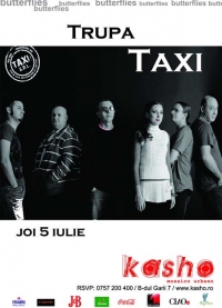 Trupa Taxi in concert la Kasho Club