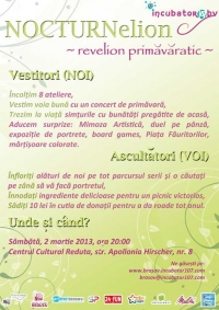 Sărbătorim NOCTURNelionul (Revelionul de primăvară) alături de incubator107 Brașov!