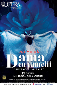 Premieră: Dama cu camelii - Spectacol de balet