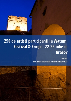 250 de artisti participanti la Watumi Festival & Fringe, 22-26 iulie in Brasov