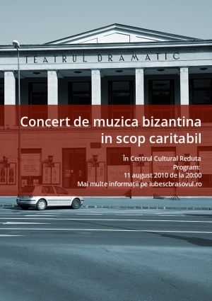 Concert de muzica bizantina in scop caritabil