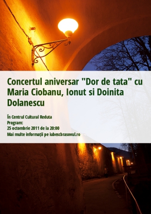 Concertul aniversar "Dor de tata" cu Maria Ciobanu, Ionut si Doinita Dolanescu