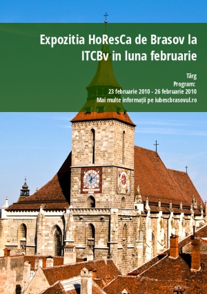 Expozitia HoResCa de Brasov la ITCBv in luna februarie