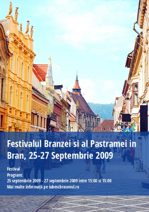 Festivalul Branzei si al Pastramei in Bran, 25-27 Septembrie 2009 