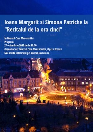 Ioana Margarit si Simona Patriche la "Recitalul de la ora cinci"