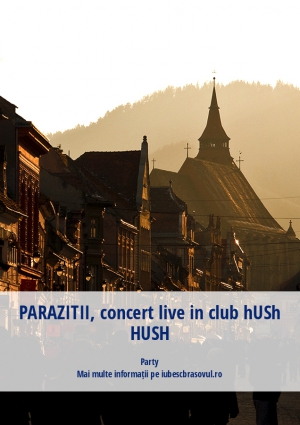 PARAZITII, concert live in club hUSh HUSH