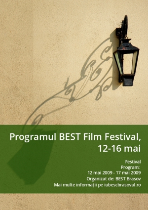 Programul BEST Film Festival, 12-16 mai