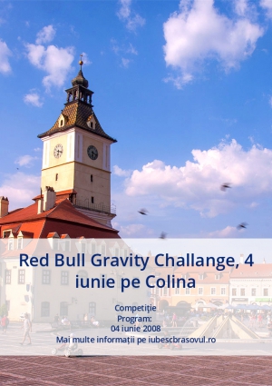 Red Bull Gravity Challange, 4 iunie pe Colina