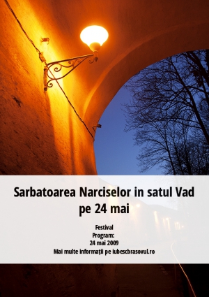 Sarbatoarea Narciselor in satul Vad pe 24 mai