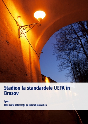 Stadion la standardele UEFA in Brasov