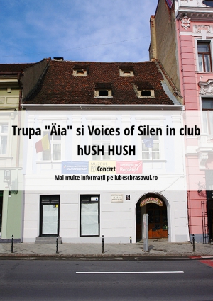 Trupa "Äia" si Voices of Silen in club hUSH HUSH